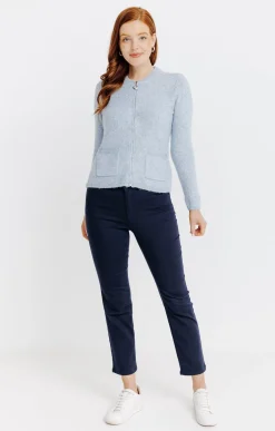 Cardigan zippé -