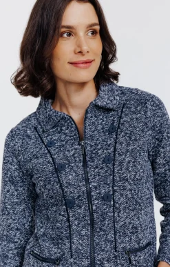 Cardigan zippé -