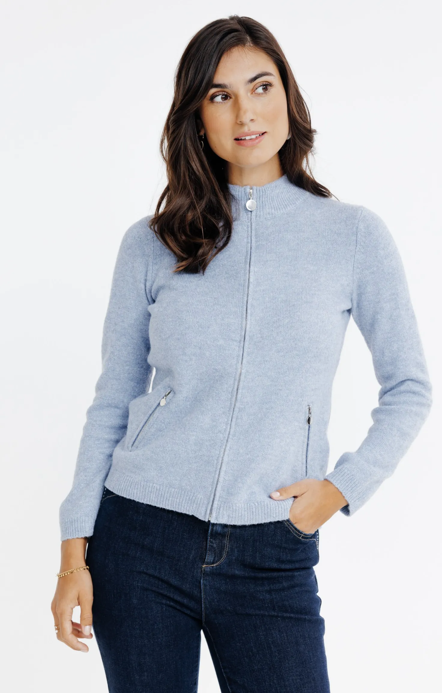 CARDIGAN ZIPPE -