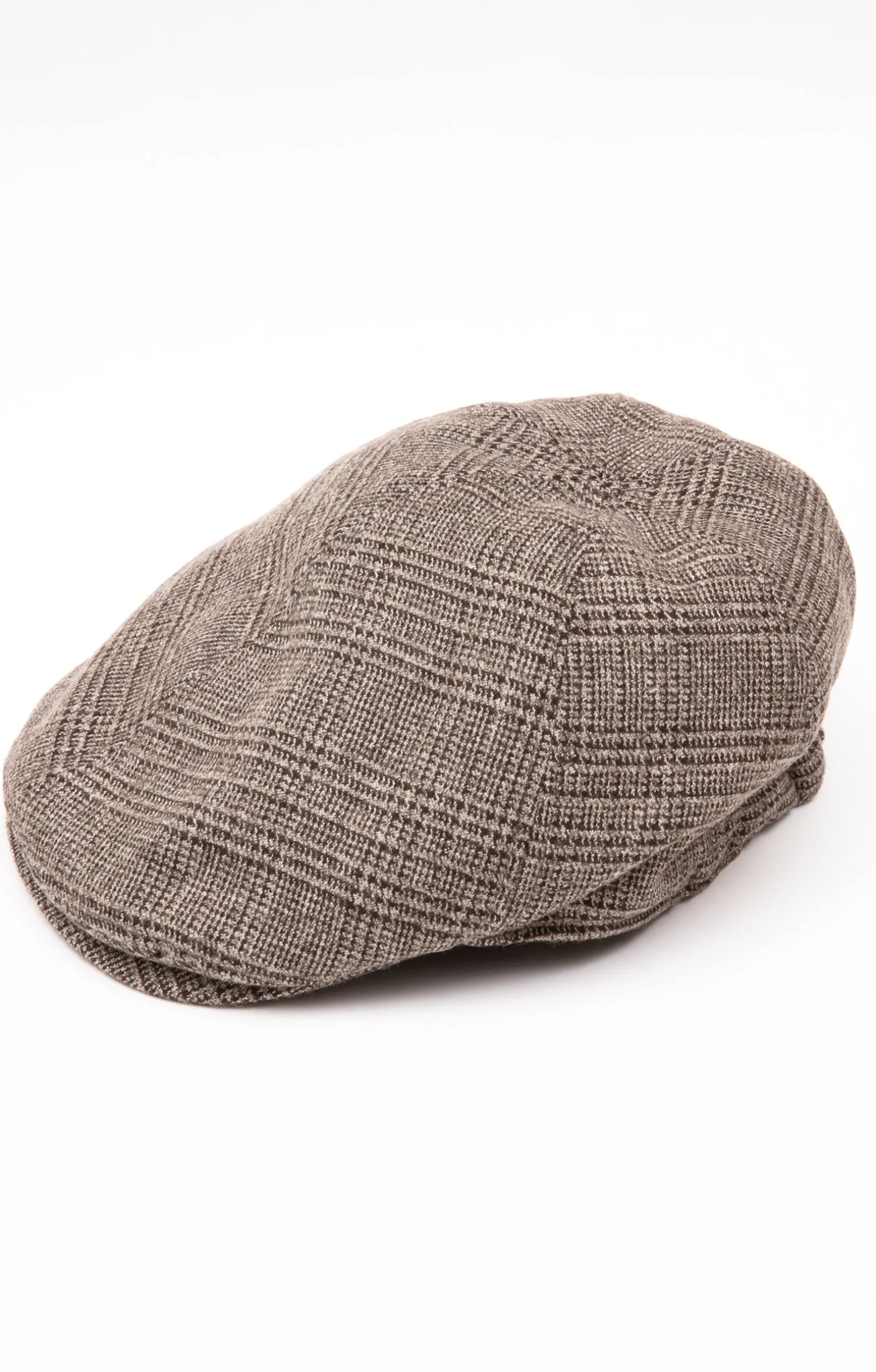 CASQUETTE PLATE CARREAUX -