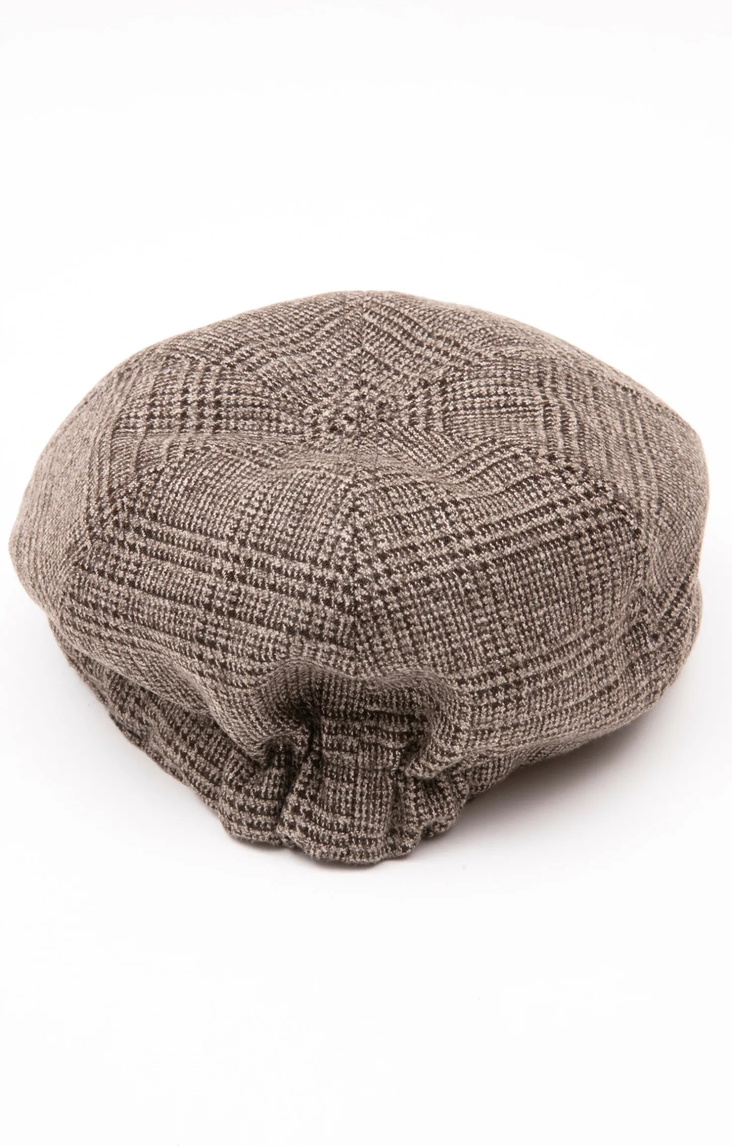 CASQUETTE PLATE CARREAUX -