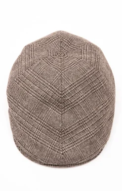 CASQUETTE PLATE CARREAUX -