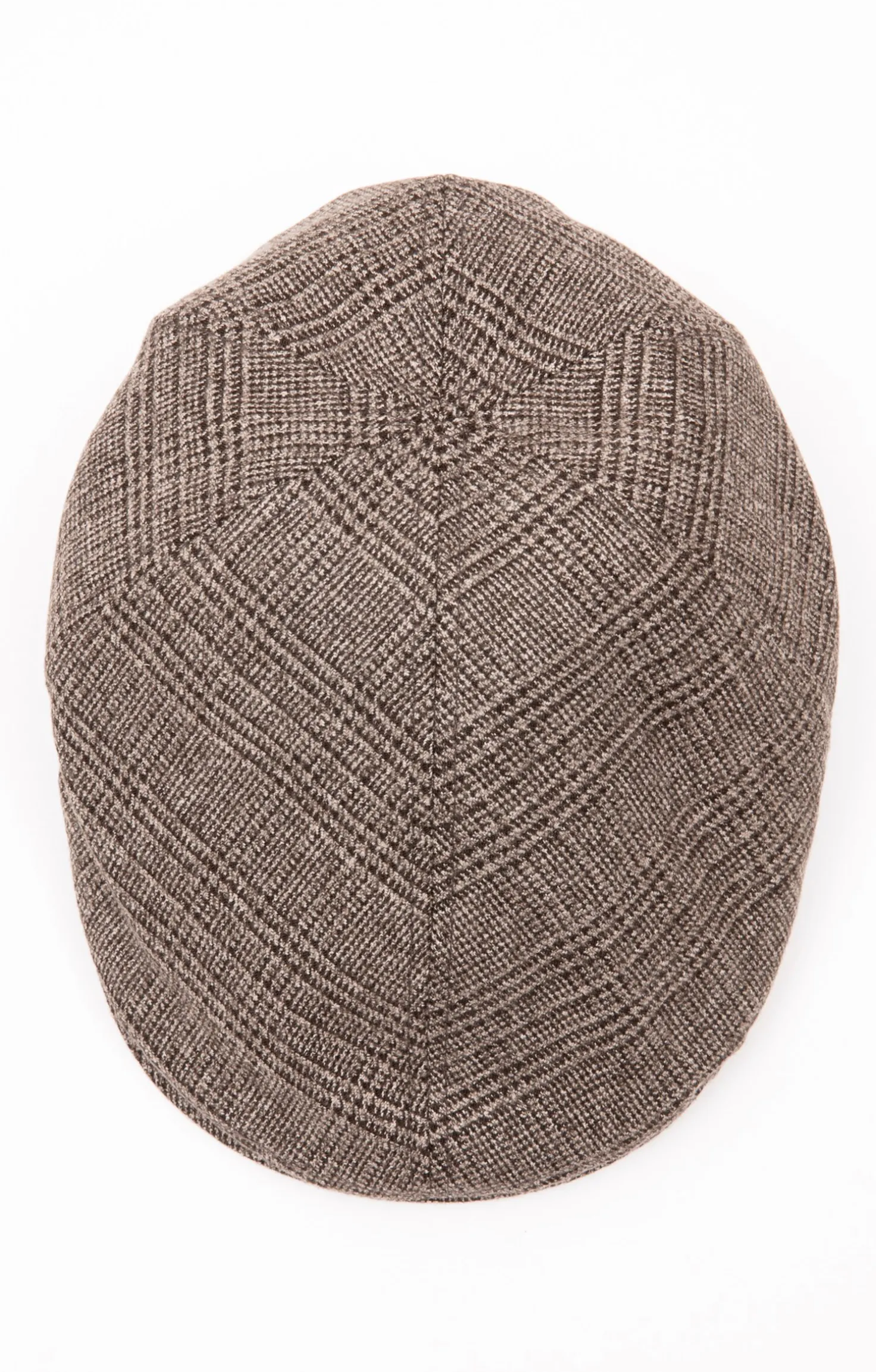 CASQUETTE PLATE CARREAUX -