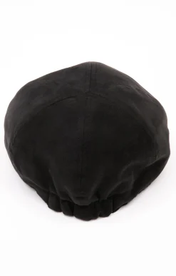 CASQUETTE PLATE SUEDINE -