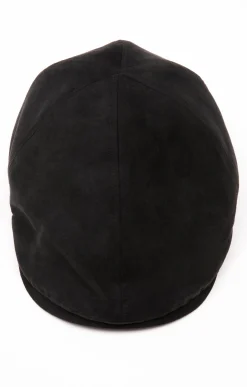 CASQUETTE PLATE SUEDINE -