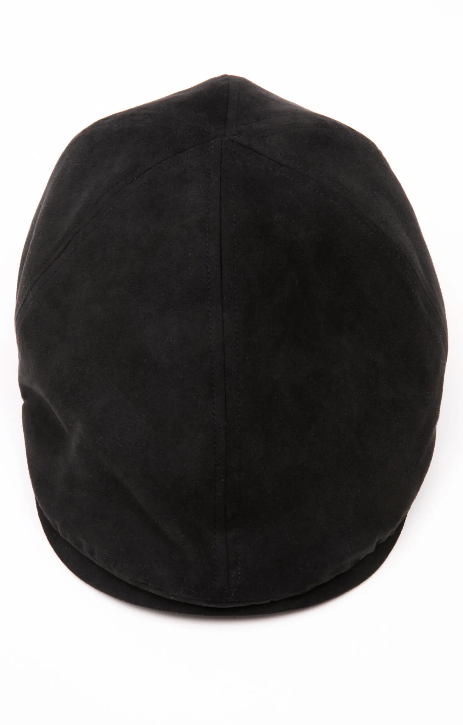 CASQUETTE PLATE SUEDINE -
