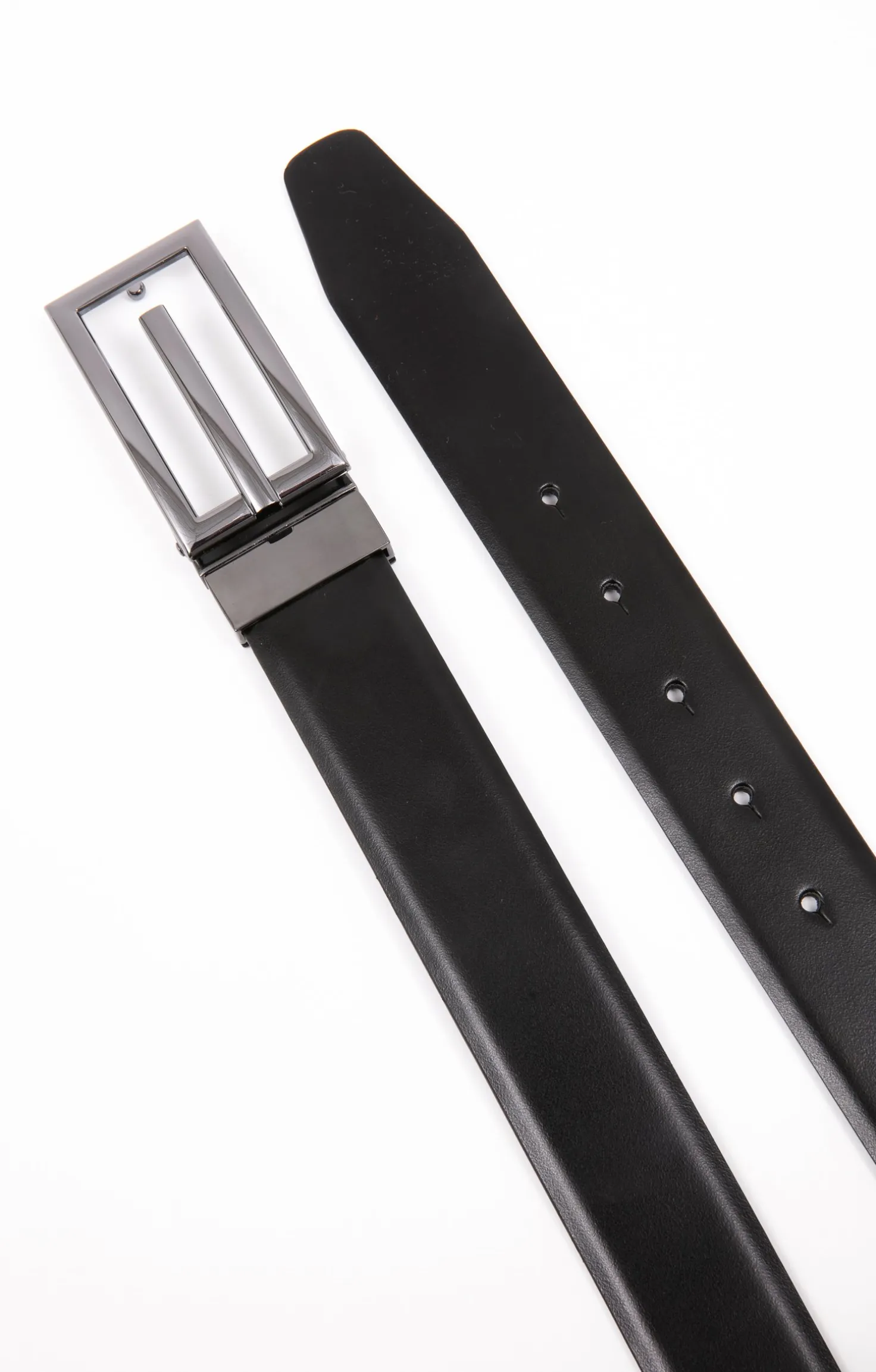 Ceinture à plaque réversible -