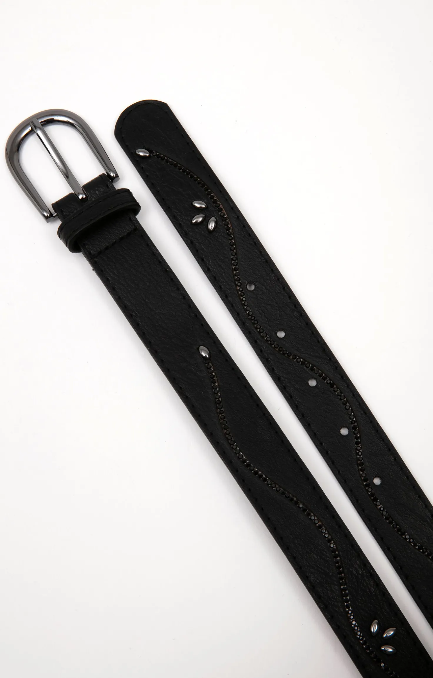 Ceinture avec strass -