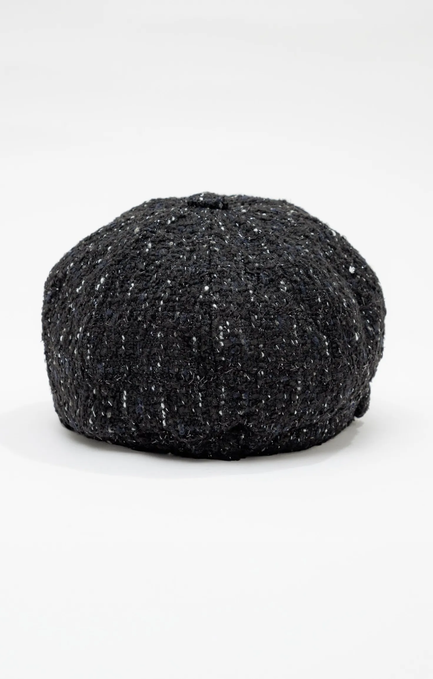 Chapeau gapette avec fils métalliques -