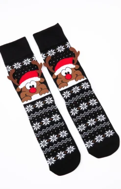 Chaussettes bois 3D -