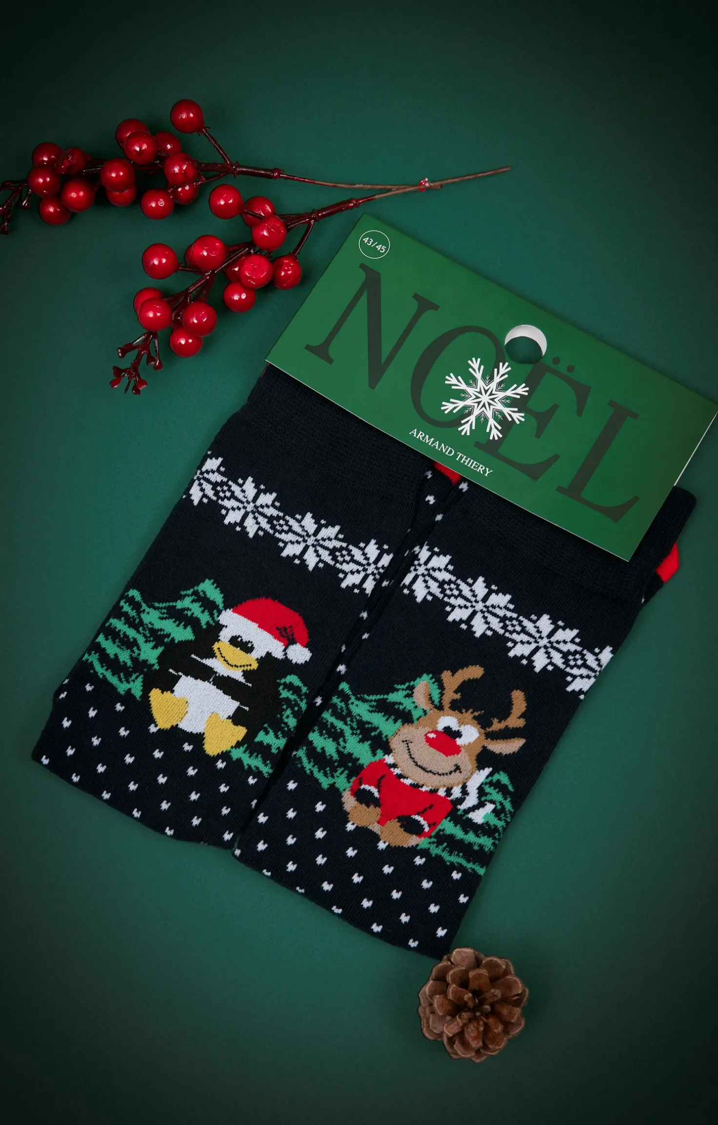 Chaussettes duo -