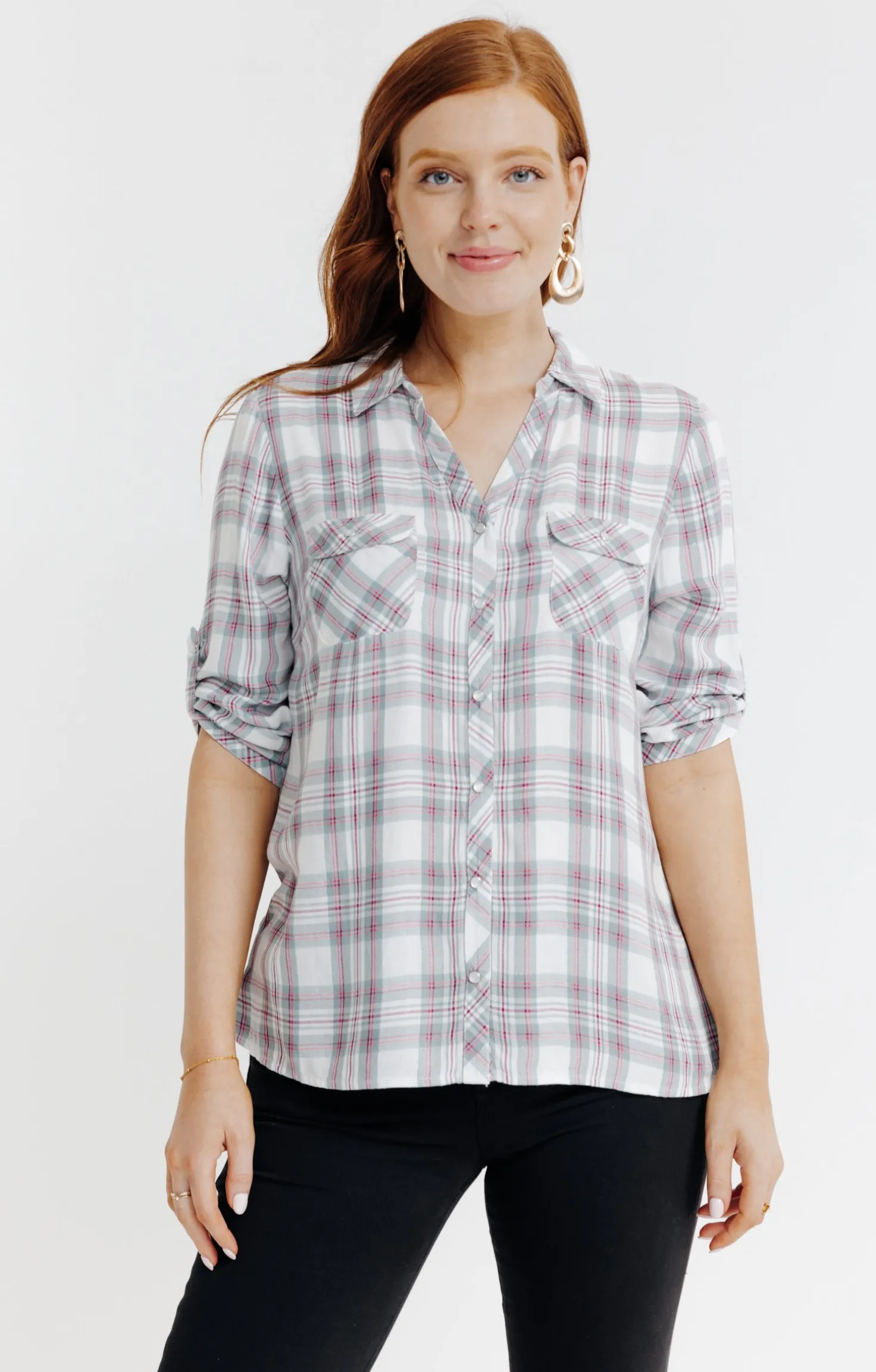 Chemise à carreaux -