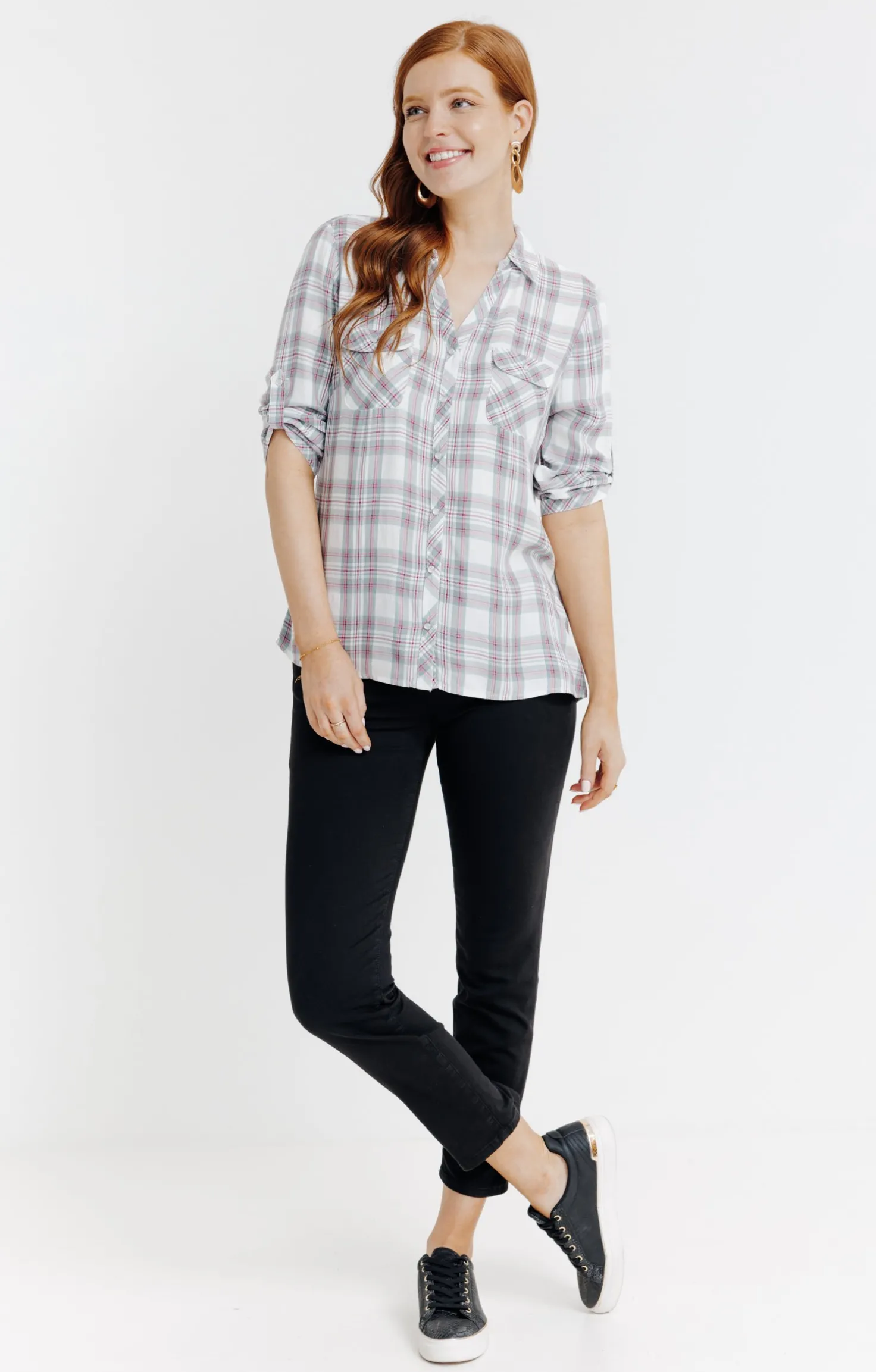 Chemise à carreaux -