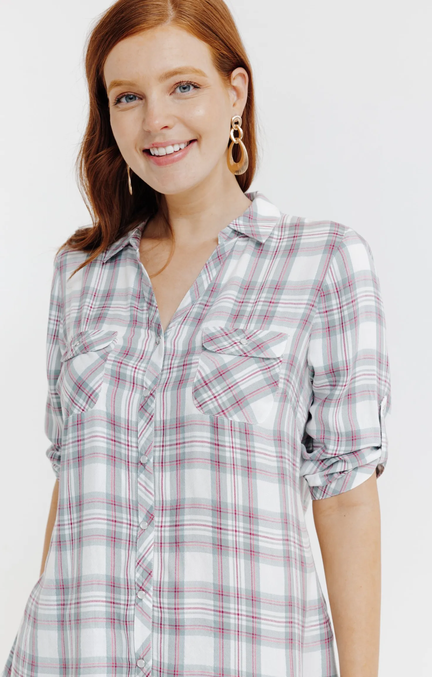 Chemise à carreaux -