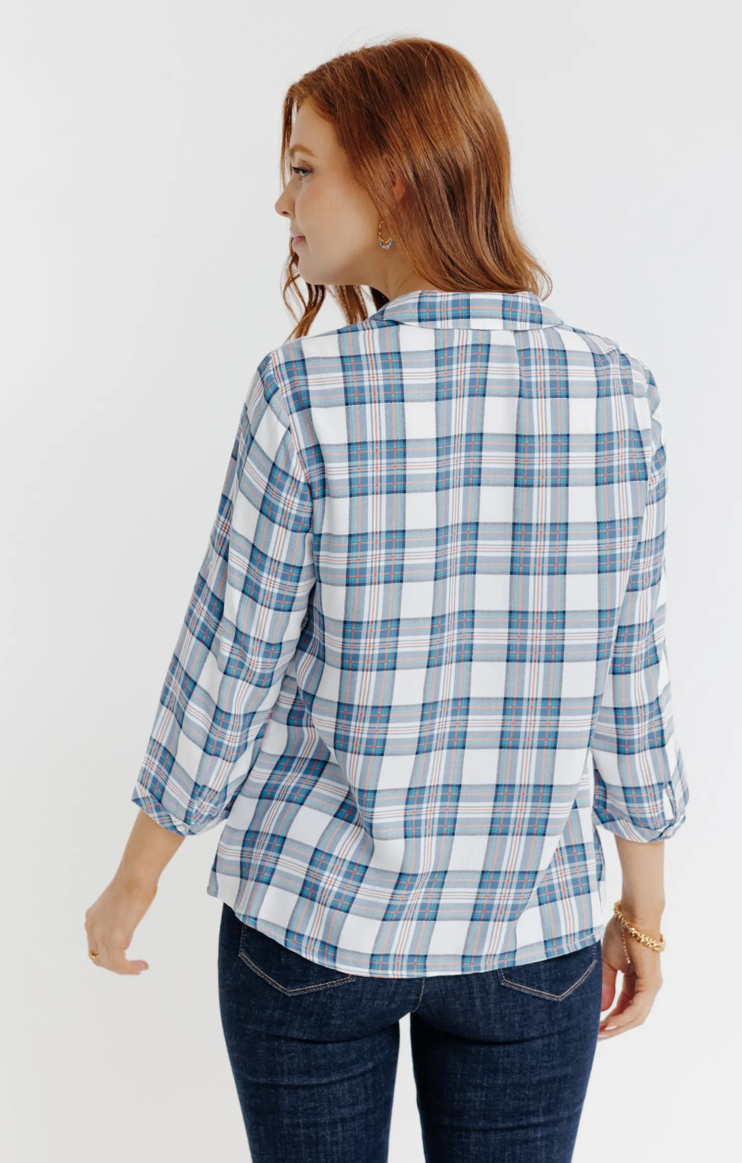 chemise à carreaux -
