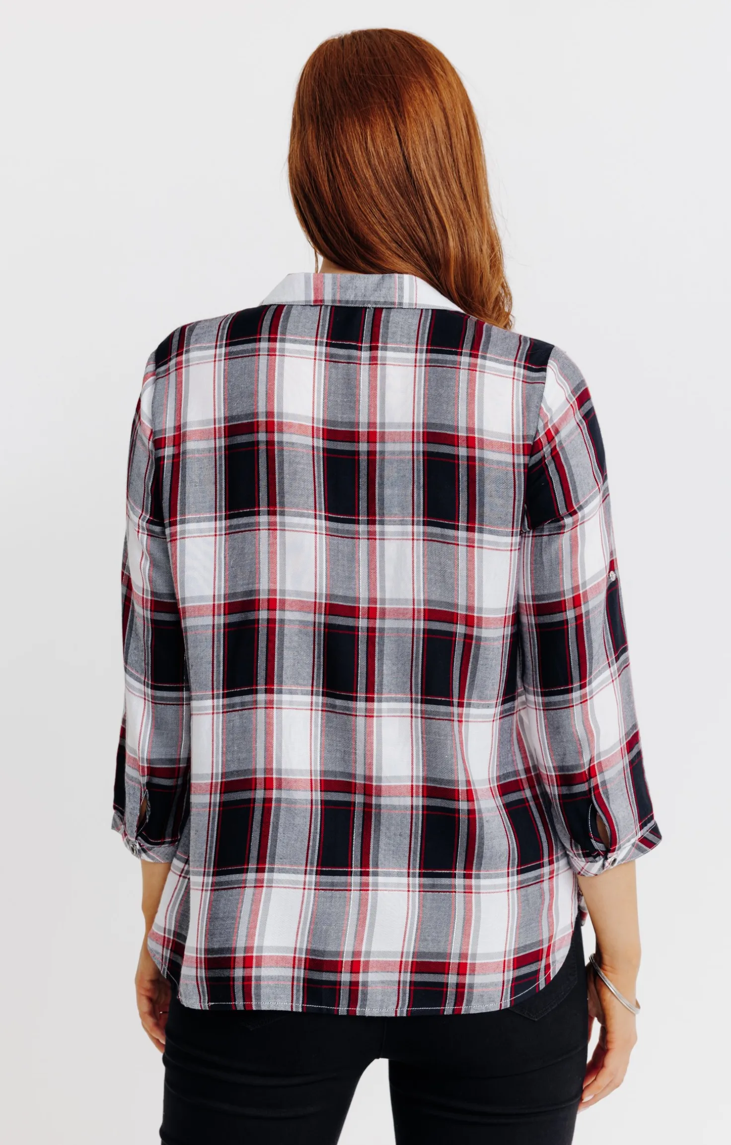 chemise à carreaux -