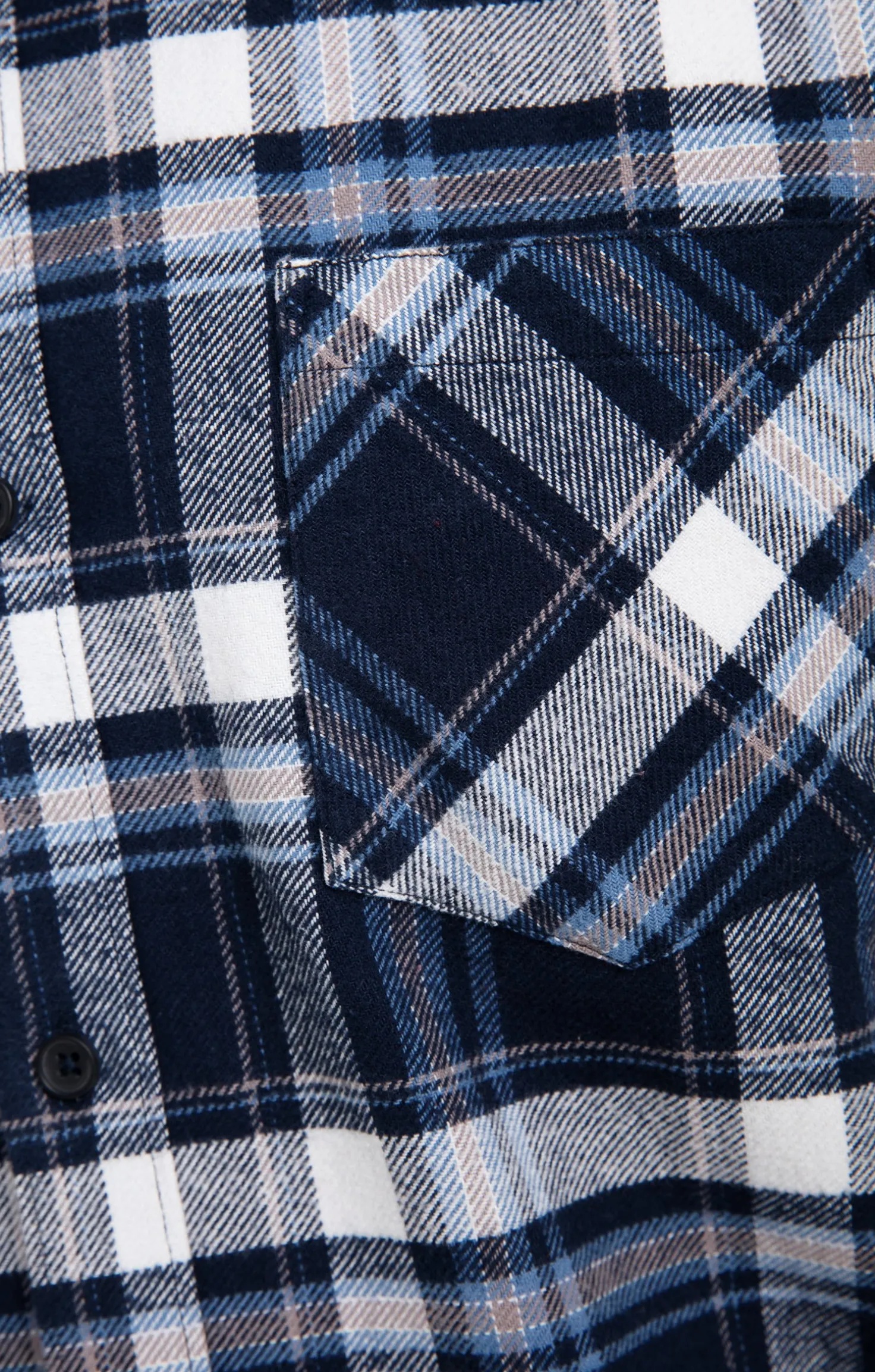 Chemise à carreaux en velours OCEAN -