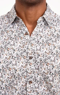 Chemise à manches longues MARCUS Gris -
