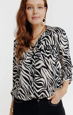 Chemise imprimé animal -