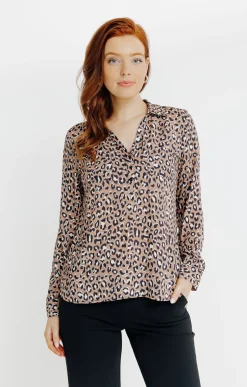 Chemise imprimé animalier -