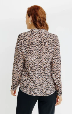 Chemise imprimé animalier -
