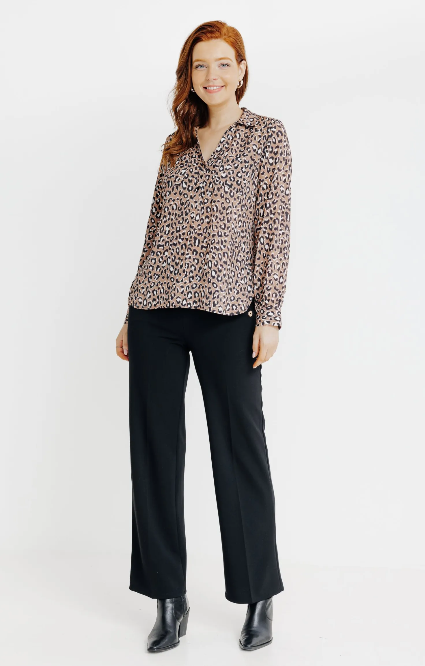 Chemise imprimé animalier -
