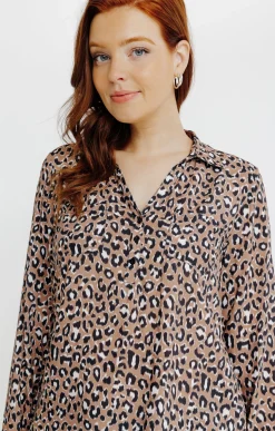 Chemise imprimé animalier -