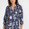 Chemise imprimé fleuri -