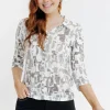 Chemise imprimé graphique -