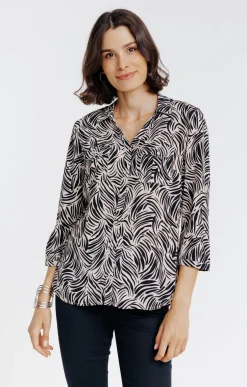 chemise imprimée -