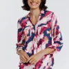 Chemise imprimée abstrait -