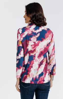 Chemise imprimée abstrait -