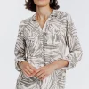 Chemise imprimée zebre -