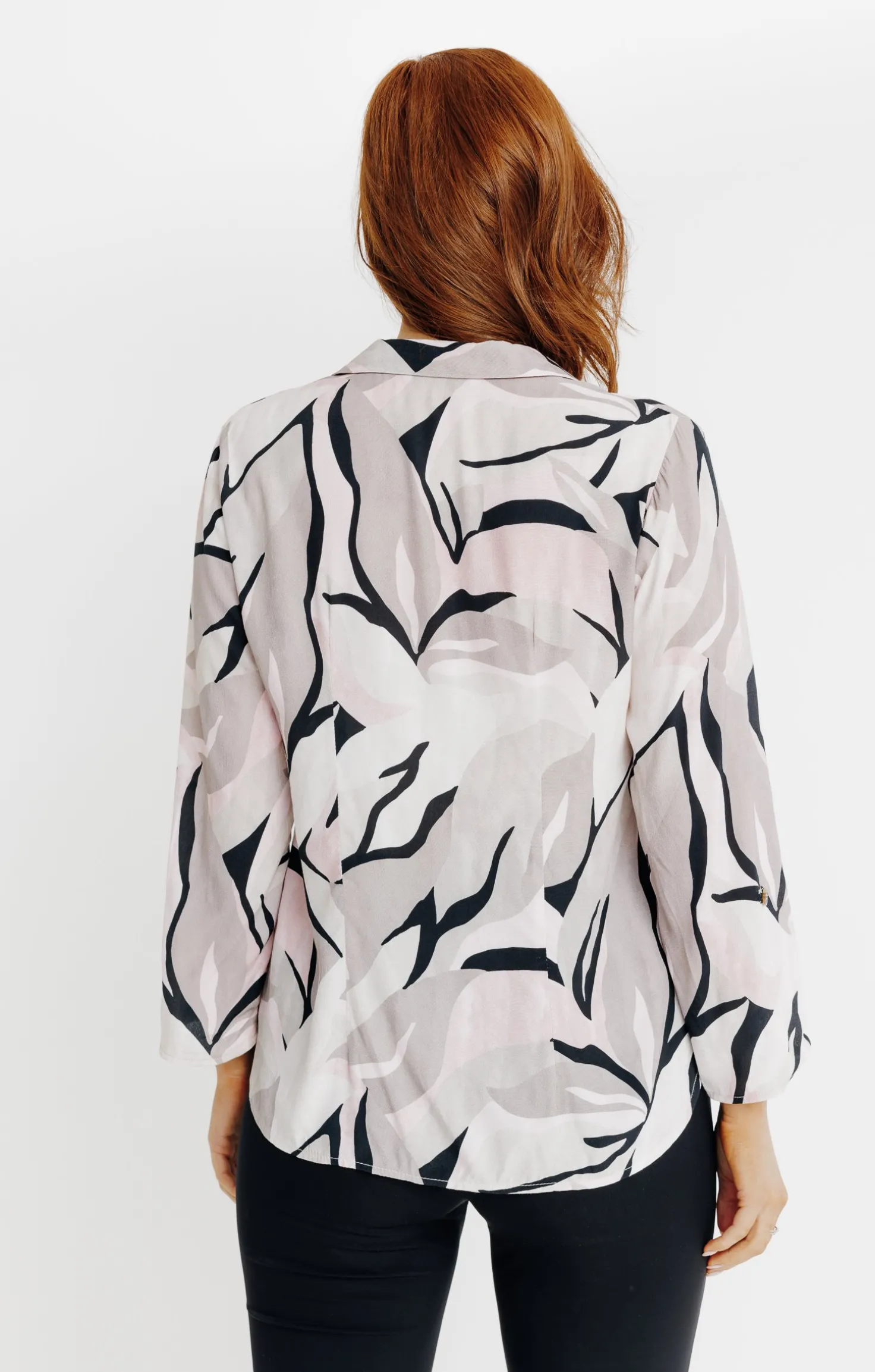 Chemise imprimée abstrait -