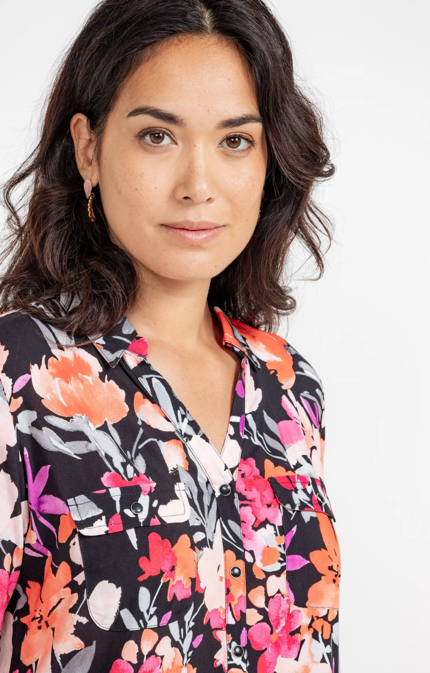 CHEMISE IMPRIME FLORAL -