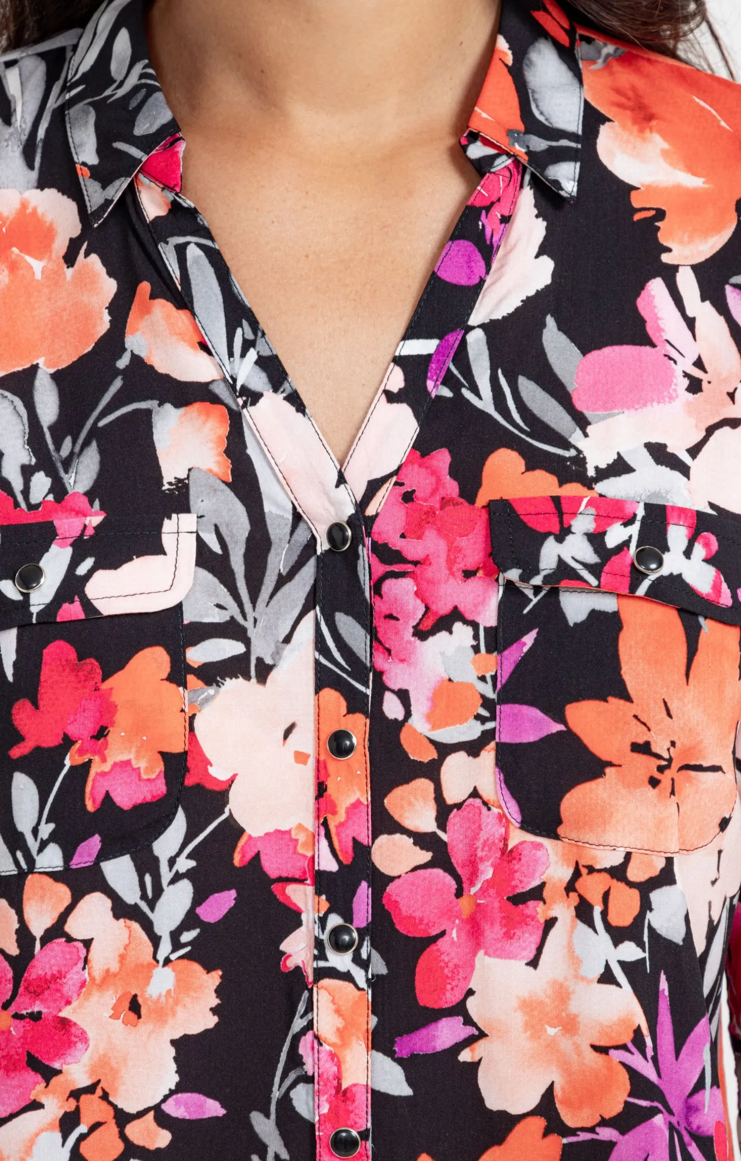 CHEMISE IMPRIME FLORAL -