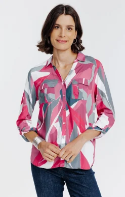 Chemise imprimée graphique -