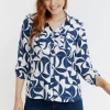 Chemise imprimée graphique -