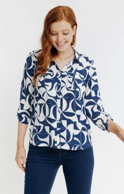 Chemise imprimée graphique -