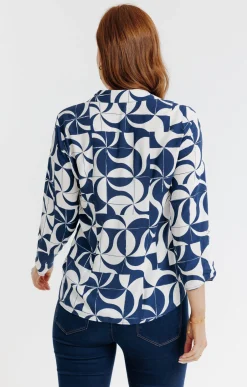 Chemise imprimée graphique -