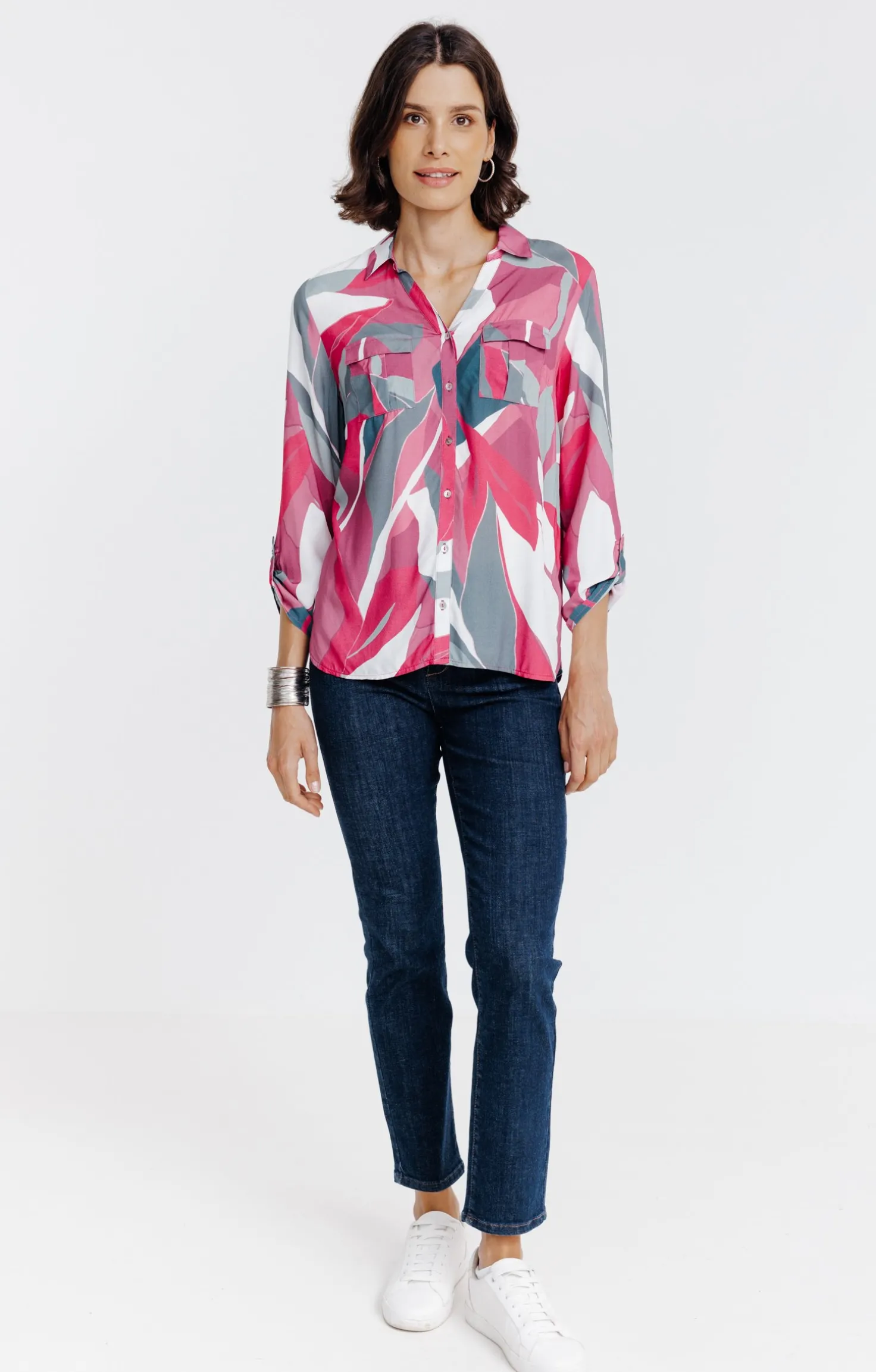 Chemise imprimée graphique -