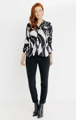 Chemise imprimée graphique -