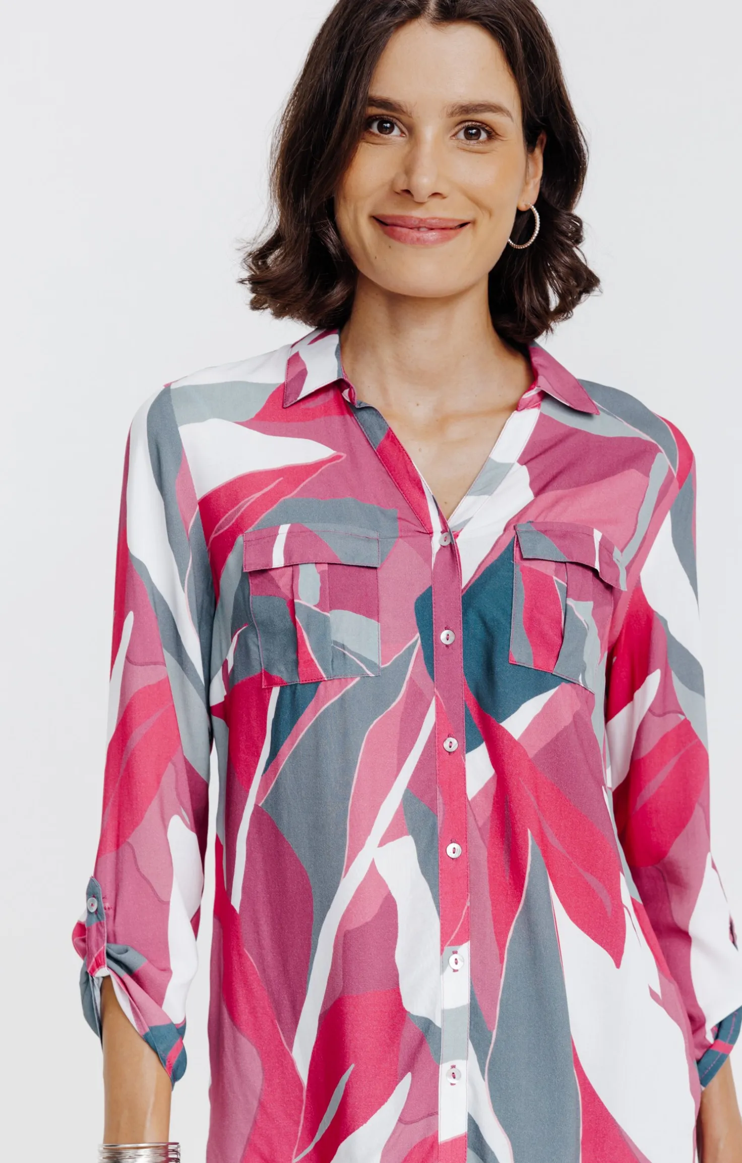 Chemise imprimée graphique -
