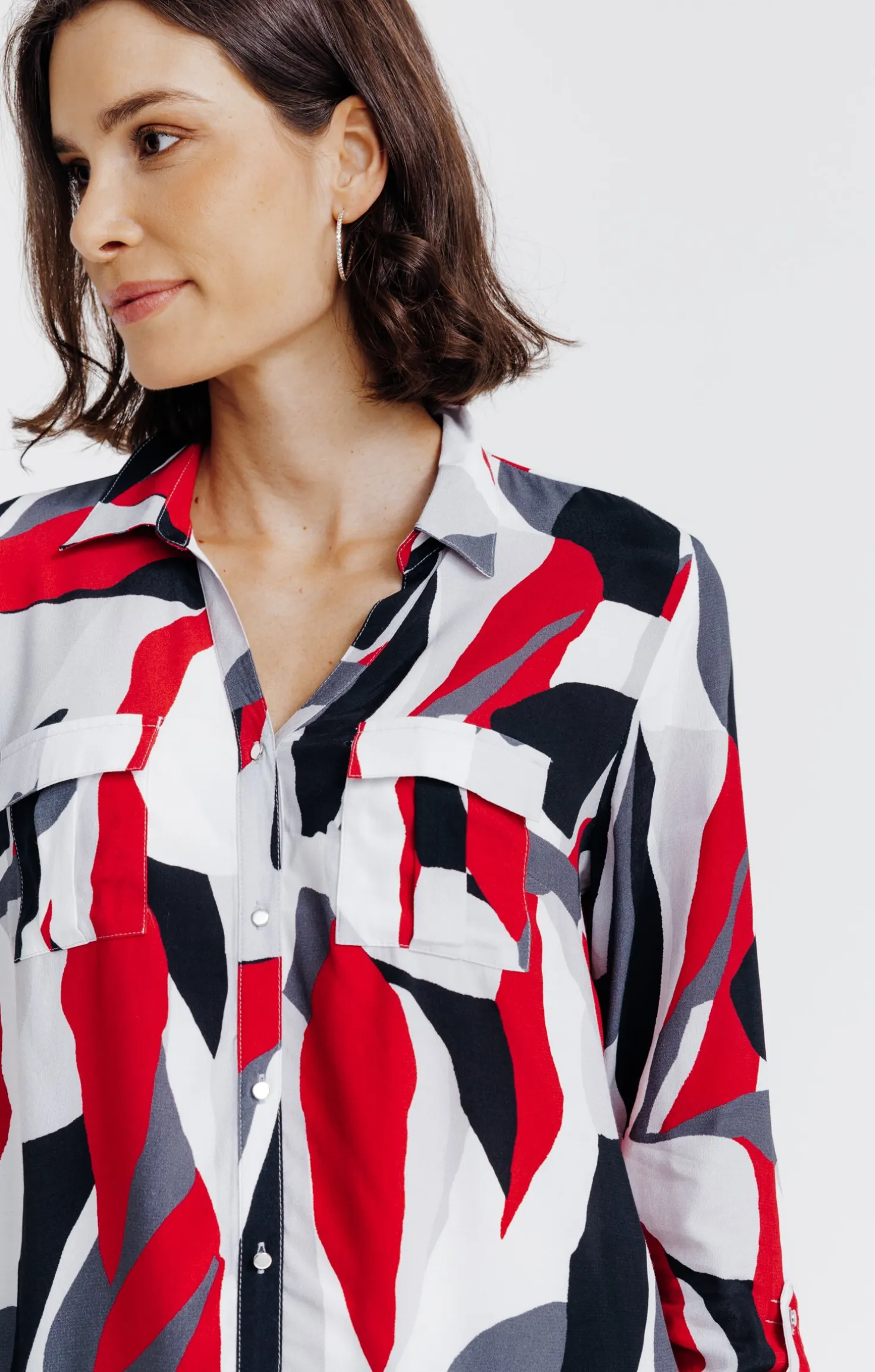 Chemise imprimée graphique -