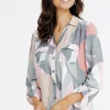 CHEMISE IMPRIMEE BOUTONNEE -