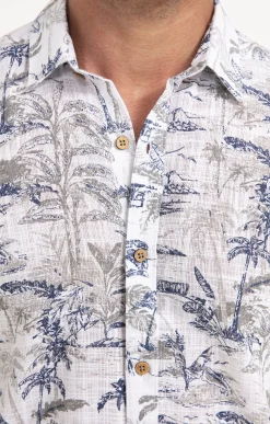 Chemise manches courtes COSTA WHITE -