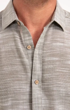 Chemise manches courtes en gaz de coton -