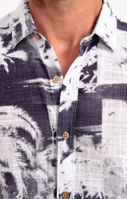 Chemise manches courtes PALMITO -