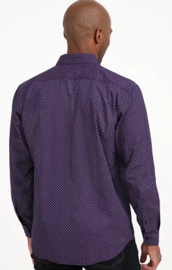 Chemise manches longes MACK Prune -