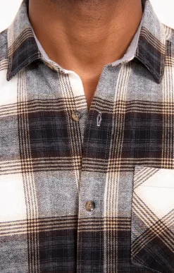 Chemise manches longue BROWN -